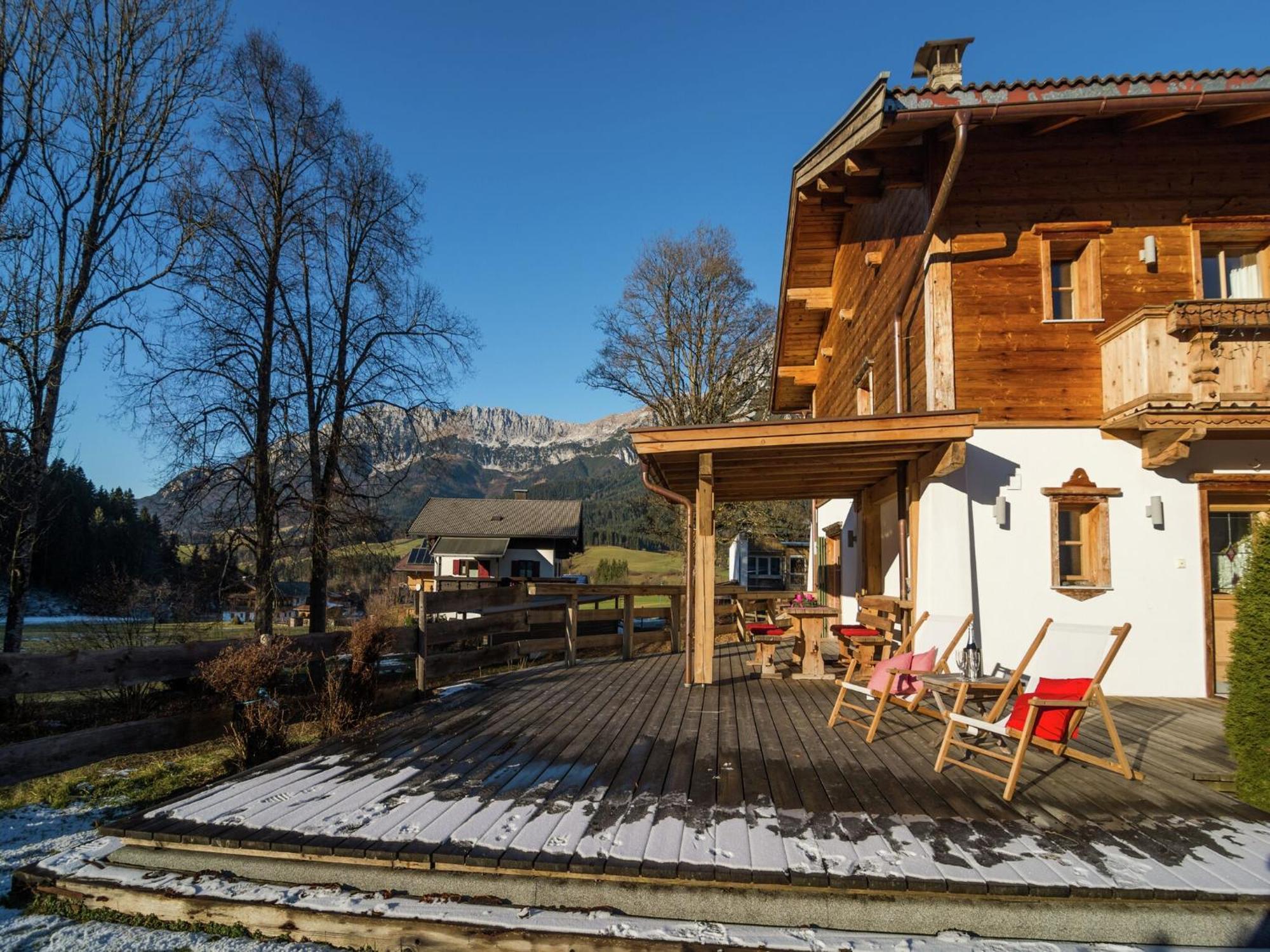 Detached Holiday Home In Ellmau Near The Ski Lift Exteriör bild